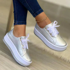 Women's Fashion Casual Sneakers with Thick Sole