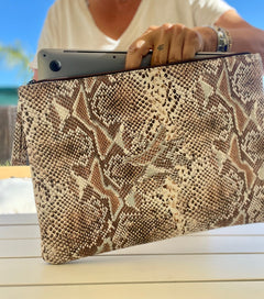 Classy Pro Leather Laptop Sleeve | Chic & Protective