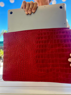 Classy Pro Leather Laptop Sleeve | Chic & Protective