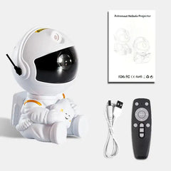 Astronaut Star Galaxy Night Light Projector
