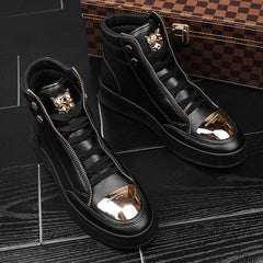 Spring New Men's High-Top Martin Boots