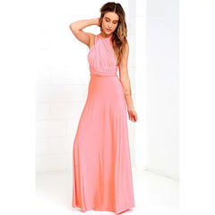 Versatile Wrap Maxi Dress for Women – Elegant Convertible Styling