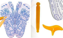 Reflexology Socks with Foot Massage Tool – Acupressure Wellness Set