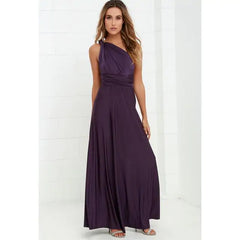 Versatile Wrap Maxi Dress for Women – Elegant Convertible Styling