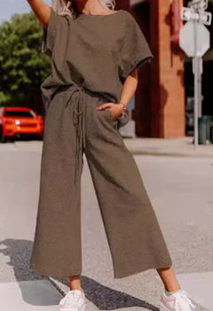 Women's Fashion 2-Piece Casual Set