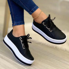 Women's Fashion Casual Sneakers with Thick Sole