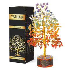 Crystal Tree - Spiritual Green Jade Crystals - Feng Shui