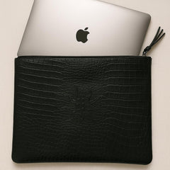 Classy Pro Leather Laptop Sleeve | Chic & Protective