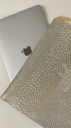 Classy Pro Leather Laptop Sleeve | Chic & Protective