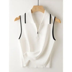 Minimalist Sleeveless Shirt