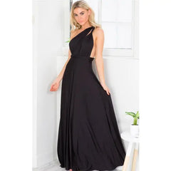 Versatile Wrap Maxi Dress for Women – Elegant Convertible Styling