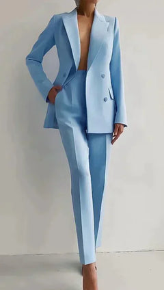 Colorful Women’s Suit Set – Tailored Blazer & Pants