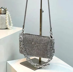 Diamond Metal Clutch