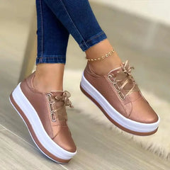 Women's Fashion Casual Sneakers with Thick Sole