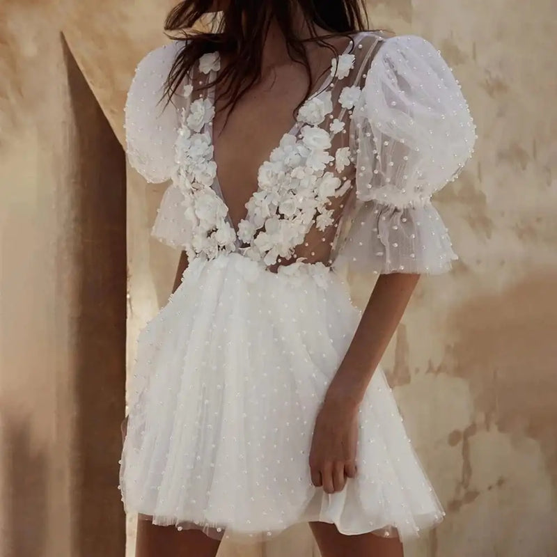 Princess white dress