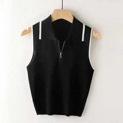 Minimalist Sleeveless Shirt