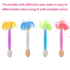 Disposable Dual Sides Eye Shadow Sponge Applicators - 120 Pcs