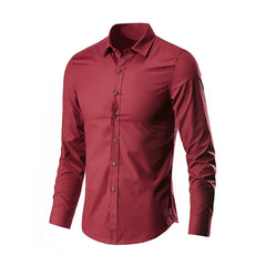 Men's Casual Long Sleeve Dress Shirt