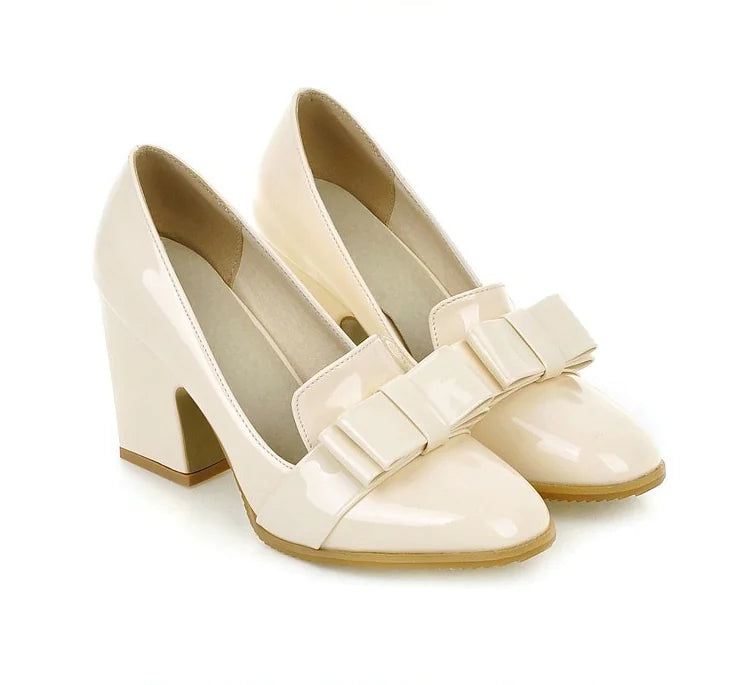Bow High Heels