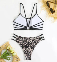 Animal print bikini