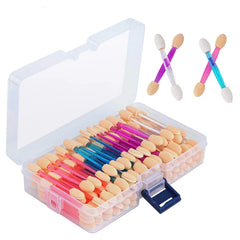 Disposable Dual Sides Eye Shadow Sponge Applicators - 120 Pcs