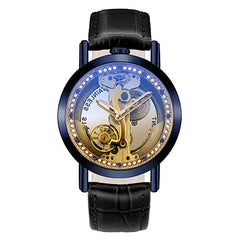Trendy Men's Hollow Automatic Mechanical Watch