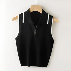 Minimalist Sleeveless Shirt