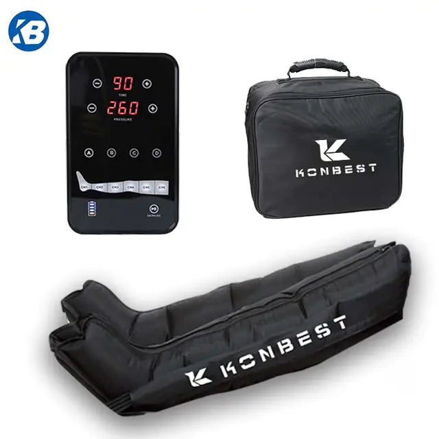 Pro Pressotherapy Leg & Foot Massager – Pneumatic Compression Recovery Boots