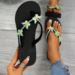 Butterfly Flip-flops with High platform