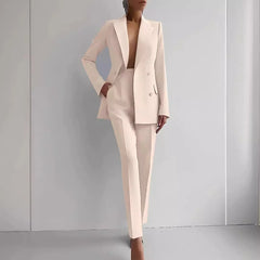 Colorful Women’s Suit Set – Tailored Blazer & Pants
