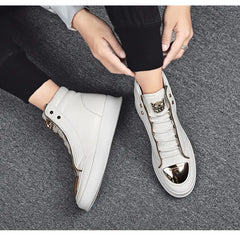 Spring New Men's High-Top Martin Boots