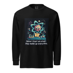 Science is Fun Long Sleeve Shirt Black