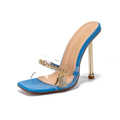 Electroplated Stiletto High Heels